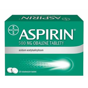 ASPIRIN 500mg obalené tablety 20 ks obraz