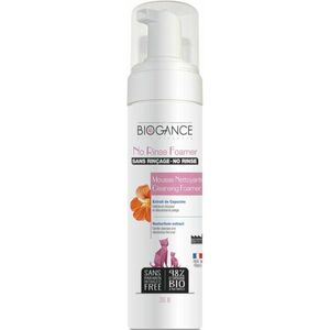 BIOGANCE No rinse foamer cat - pro kočky 200 ml obraz