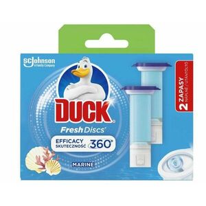 DUCK WC blok Fresh Discs Marine 2 x 36 ml obraz