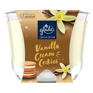 GLADE Vonná svíčka Vanilla Cream cookies 204 g obraz