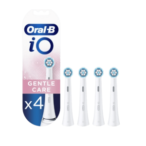 ORAL-B iO Series Gentle Care, kartáčkové hlavy pro citlivé dásně, bílé 4 ks obraz