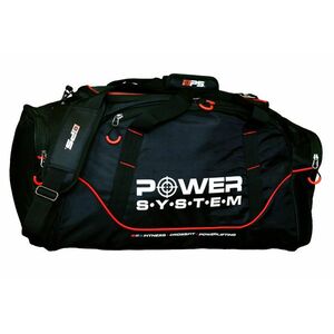 POWER SYSTEM Gym Bag Magna černá-červená obraz