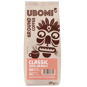 UBOMI Classic 100% Arabica RFA mletá káva 250 g obraz