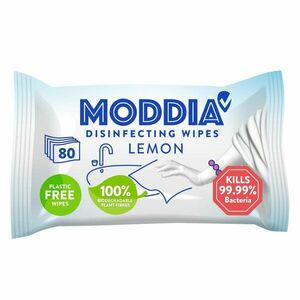 MODDIA Dezinfekční ubrousky citron 80 ks obraz