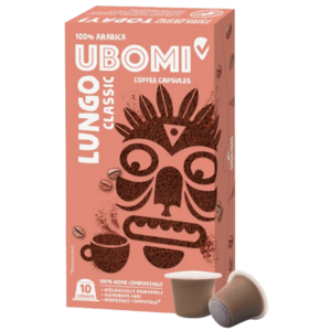 UBOMI Lungo Classic 100% Arabica RFA kávové kapsle 10 ks obraz