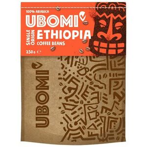 UBOMI Ethiopia 100% RFA zrnková káva 250 g obraz