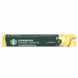 NESTLÉ Starbucks® by Nespresso® Creamy Vanilla Flavoured Coffee, kávové kapsle 10 ks obraz