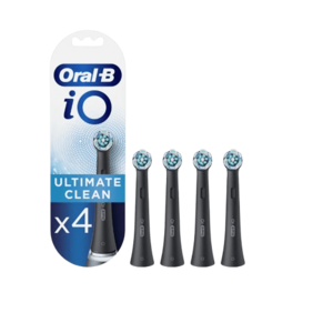 ORAL-B iO Series Ultimate Clean, kartáčkové hlavy, černé 4 ks obraz