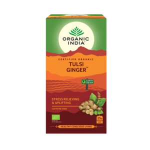 ORGANIC INDIA Tulsi Ginger BIO 25 sáčků 25 ks obraz