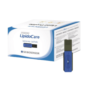 SD BIOSENSOR Proužky STANDARD Lipido Care Lipid Test Strip na kompletní cholesterol 25 ks obraz