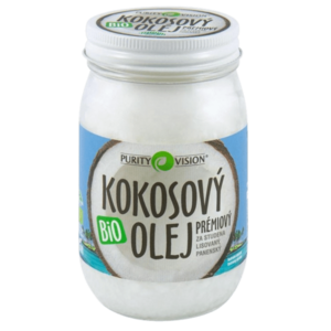 PURITY VISION BIO Panenský kokosový olej lisovaný za studena 420 ml obraz