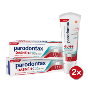 PARODONTAX pro dásně, dech a citlivé zuby 2 x 75 ml obraz