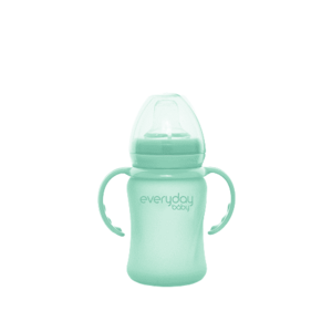 Everyday Baby skleněný hrneček 150 ml, Mint Green obraz