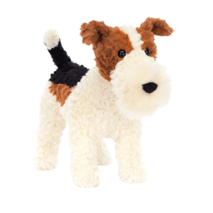 Jellycat Pes Fox Terrier Hector 23 cm + dárek zdarma obraz