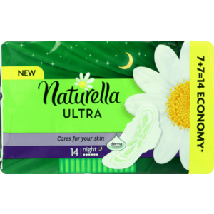 Naturella Ultra Night hygienické vložky 14ks obraz