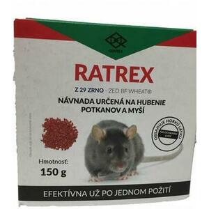 Ratrex Z zrnková návada určená na hubenie potkanov a myší 150g obraz