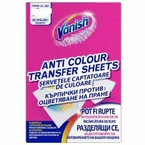 Vanish Anti color Transfer Sheets obrúsky do práčky 40ks obraz