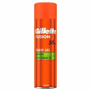 Gillette Fusion 5 Sensitive Skin gél na holenie 200 ml obraz