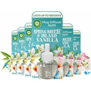 Air Wick Essential oils Spring Breeze Island Vanilka náplň 19ml obraz