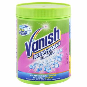 Vanish Oxi Action Pink exta hygiene prášok na škvrny 423g obraz