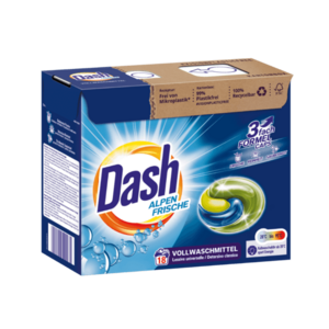 Dash 3in1 Pods ALPEN FRISHEuniversal gélové kapsule 18ks obraz