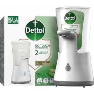 Dettol Bezdotykový dávkovač mýdla + tekuté mýdlo aloe a bambus 250ml obraz