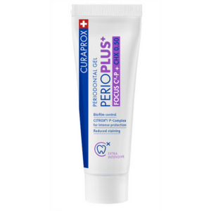 Curaprox Antibakteriální a regenerační ústní gel PerioPlus+ Focus (Periodontal Gel) 10 ml obraz