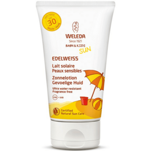 Weleda Dětské mléko na opalování Sensitive SPF 30 150 ml obraz