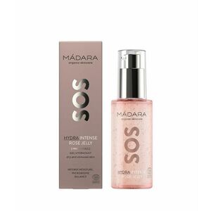 MÁDARA Intenzivní hydratační hyaluronový gel s růžovou vodou SOS Hydra (Intense Rose Jelly) 75 ml obraz