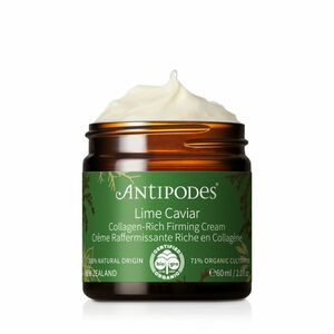 Antipodes Kolagenový zpevňující pleťový krém Lime Caviar (Collagen-Rich Firming Cream) 60 ml obraz