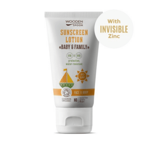 WoodenSpoon Opalovací tělové mléko Baby & Family SPF 30 - tuba 100 ml obraz