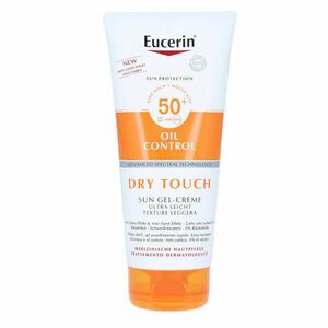 Eucerin Krémový gel na opalování Dry Touch Oil Control SPF 50+ (Sun Gel-Creme) 200 ml obraz