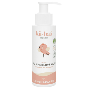 kii-baa organic Bio mandlový olej na tělo 100 ml obraz