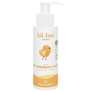 kii-baa organic Masážní Bio Meruňkový olej 100 ml obraz