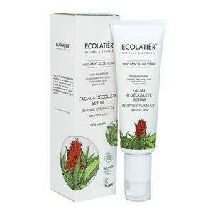 Sérum na obličej a dekolt s intenzivní hydratací Organic Aloe Vera - 50 ml - Ecolatier obraz