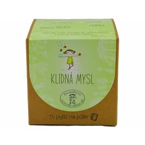 Porcovaný bylinný čaj "Klidná mysl"- 45g (15x3g) - Bylinářství U Chytré horákyně obraz