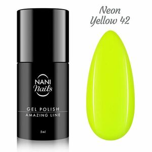 NANI gel lak Amazing Line 5 ml - Neon Yellow obraz