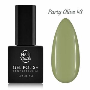 NANI gel lak 6 ml - Party Olive obraz