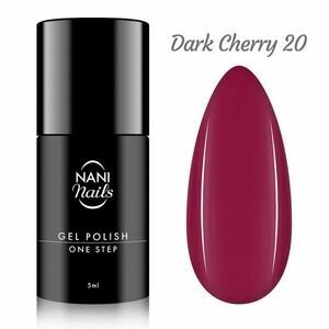 NANI gel lak One Step 5 ml - Dark Cherry obraz