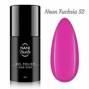 NANI gel lak One Step 5 ml - Neon Fuchsia obraz