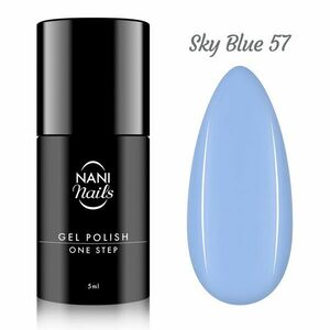 NANI gel lak One Step 5 ml - Sky Blue obraz