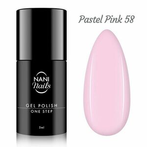 NANI gel lak One Step 5 ml - Pastel Pink obraz