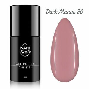 NANI gel lak One Step 5 ml - Dark Mauve obraz