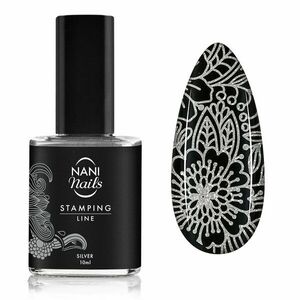 NANI lak pro razítkovou metodu 10 ml - Silver obraz
