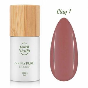 NANI gel lak Simply Pure 5 ml - Clay obraz