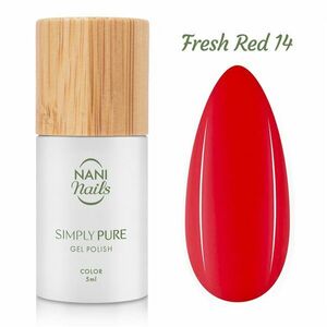 NANI gel lak Simply Pure 5 ml - Fresh Red obraz