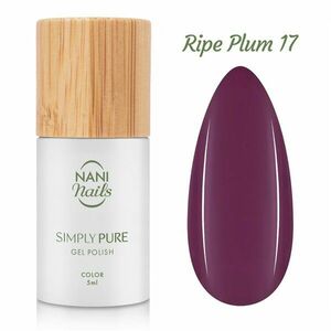 NANI gel lak Simply Pure 5 ml - Ripe Plum obraz