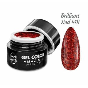 NANI UV gel Amazing Line 5 ml - Brilliant Red obraz