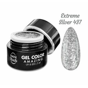 NANI UV gel Amazing Line 5 ml - Extreme Silver obraz