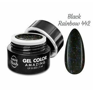 NANI UV gel Amazing Line 5 ml - Black Rainbow obraz